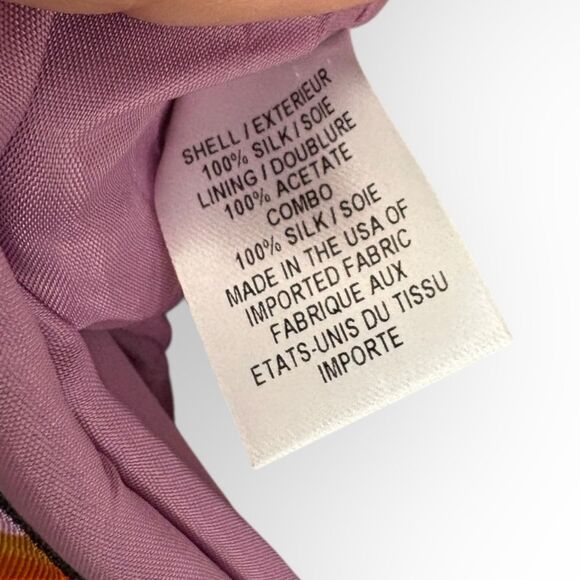 Milly New York Retro Kaleidoscope Multicolor Halter Dress w/ Open Back Size 6 - Picture 7 of 10